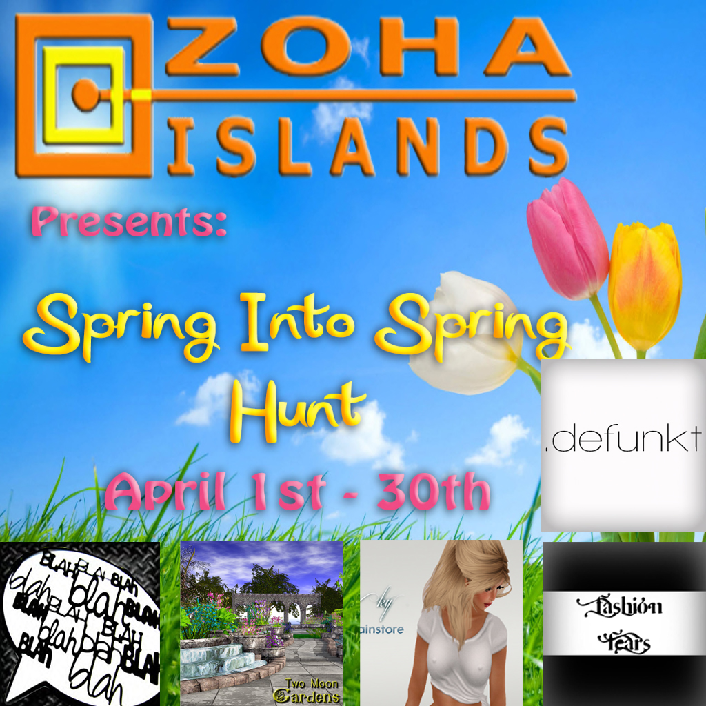 ZoHa Islands - Spring Into Spring Hunt Poster vendor pic