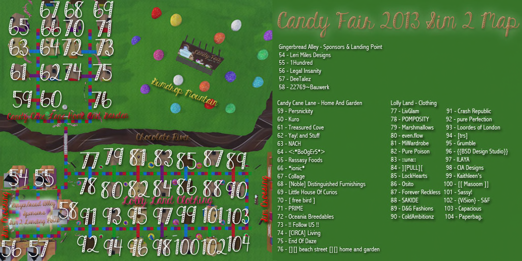 Candy Fair 2013 Map Sim 2