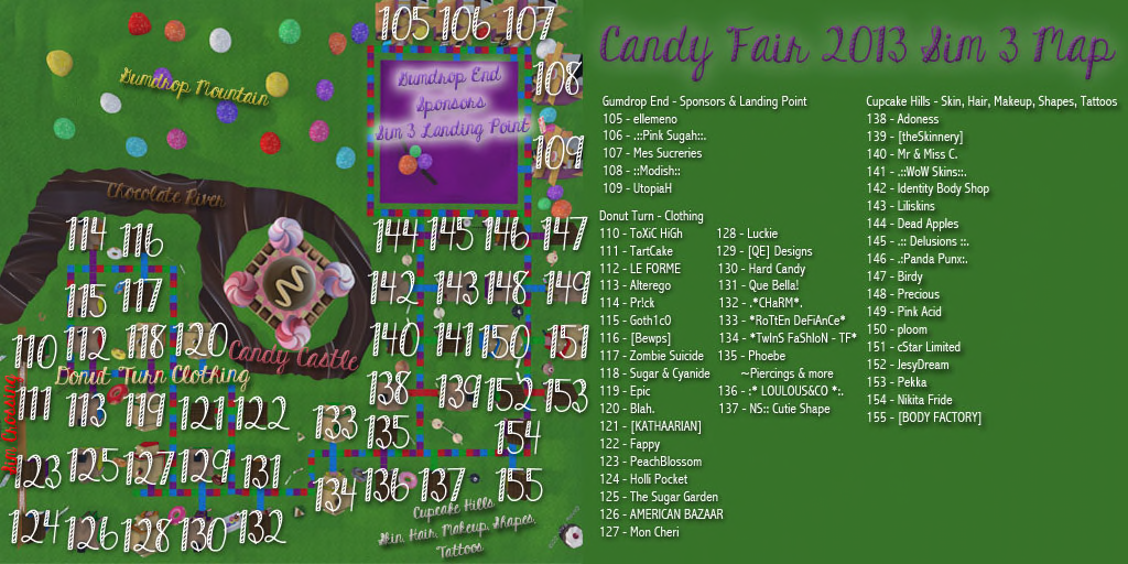 Candy Fair 2013 Map Sim 3