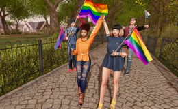 As Anti-LGBT Hate Increases Across the Real World, Many Still Celebrate Pride Month in Second Life & Other Virtual Worlds